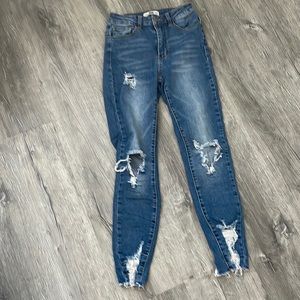 DOGMA jeans size 1 $15 Distressed AS IS Good Condition